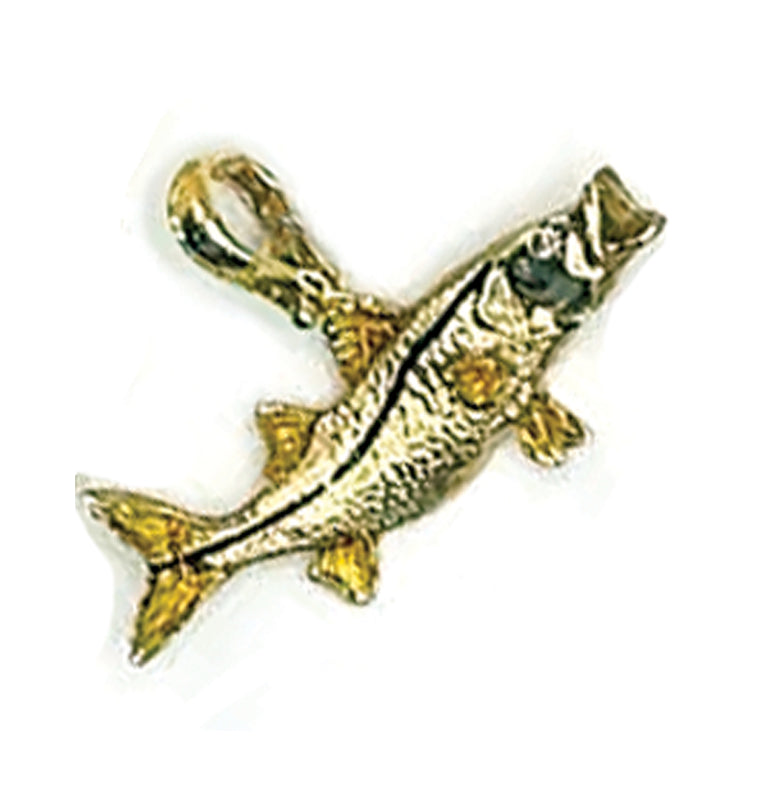 14K Gold Tarpon Pendant