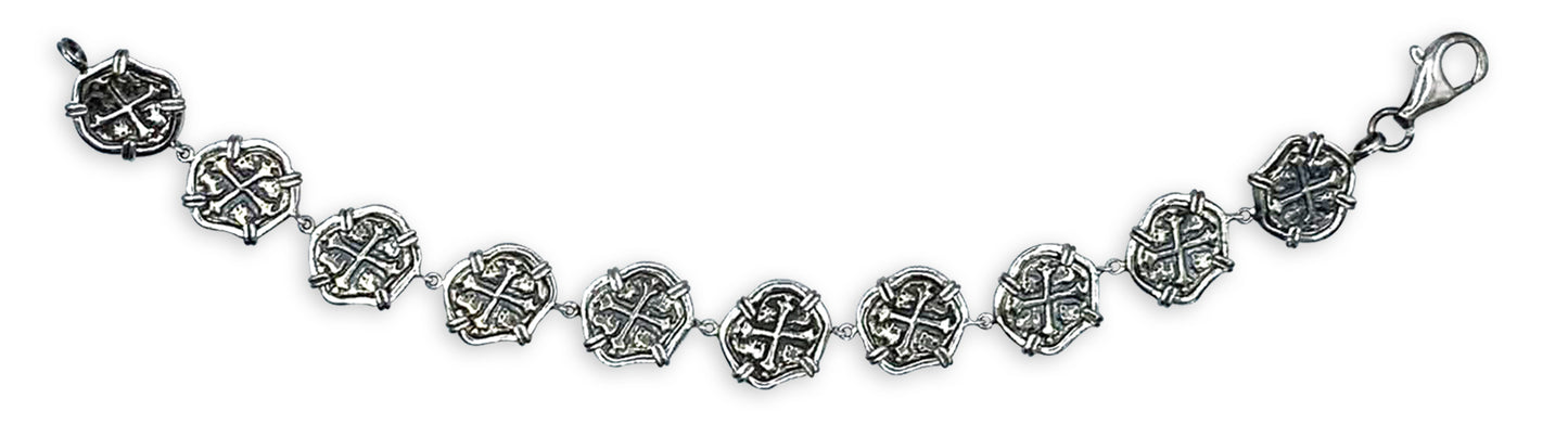 Atocha Coin Bracelet in Silver 1