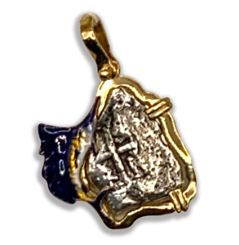 ATOCHA COIN PENDANT WITH SAILFISH 1
