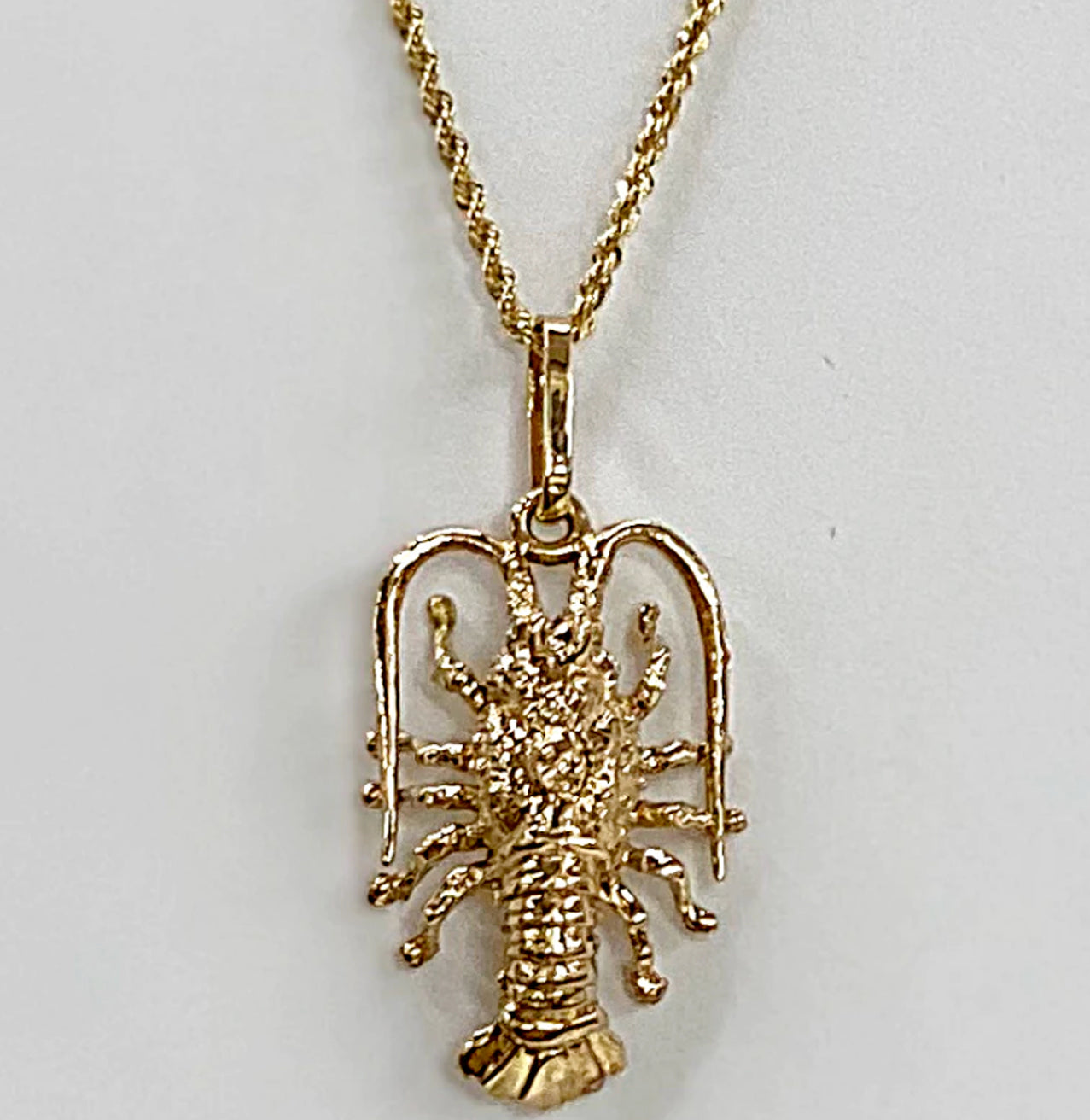 14K GOLD FLORIDA KEYS LOBSTER CHARM