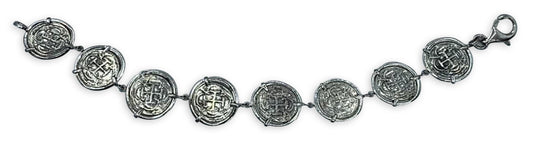 Atocha Coin Bracelet in Silver 2