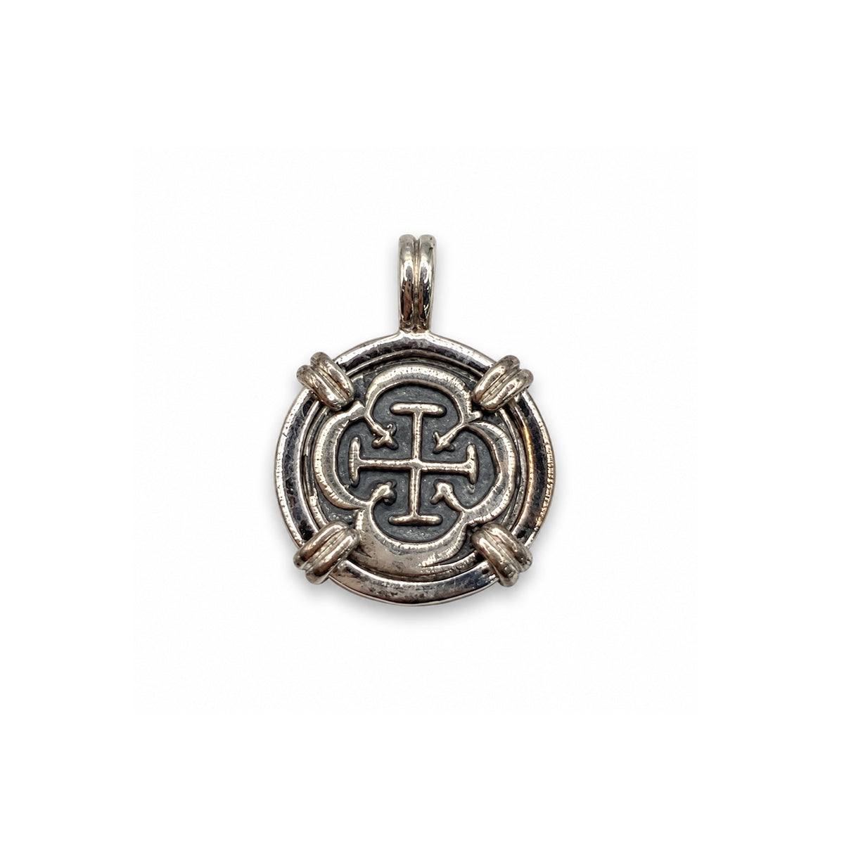 ATOCHA REPLICA SILVER COIN PENDANT ½ REALES