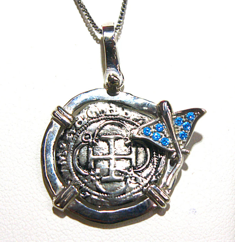 ATOCHA COIN SHIPWRECK STINGRAY PENDANT