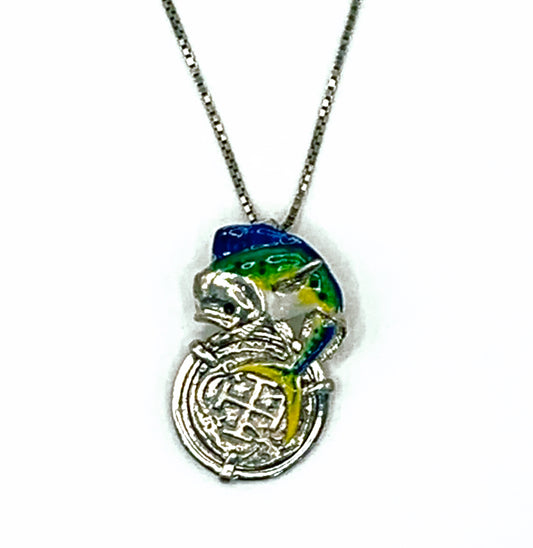 ATOCHA COIN PENDANT WITH DORADO 2