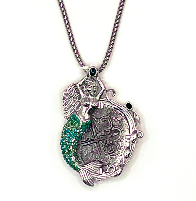 ATOCHA COIN PENDANT WITH MERMAID 2