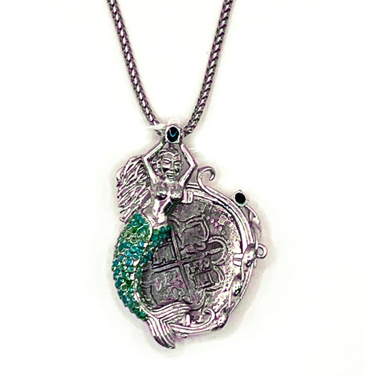 ATOCHA COIN PENDANT WITH MERMAID 2