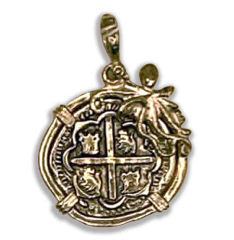 ATOCHA COIN PENDANT WITH OCTOPUS 1